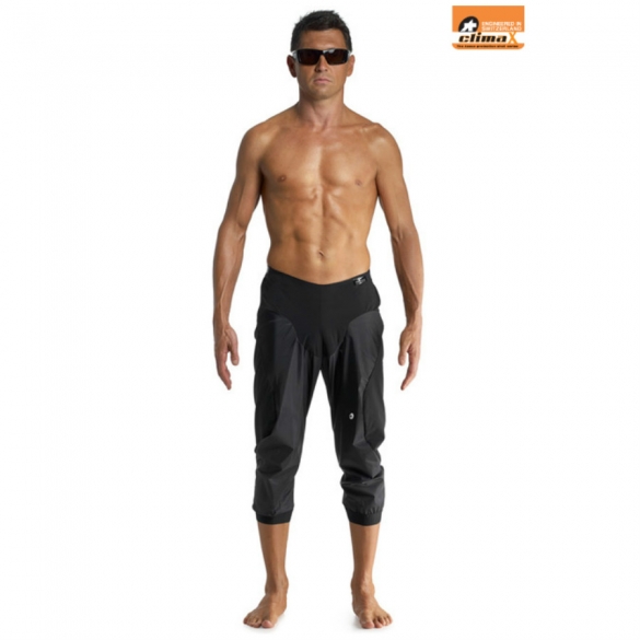 Assos hK.sturmNuss regenknicker zwart unisex 111215012